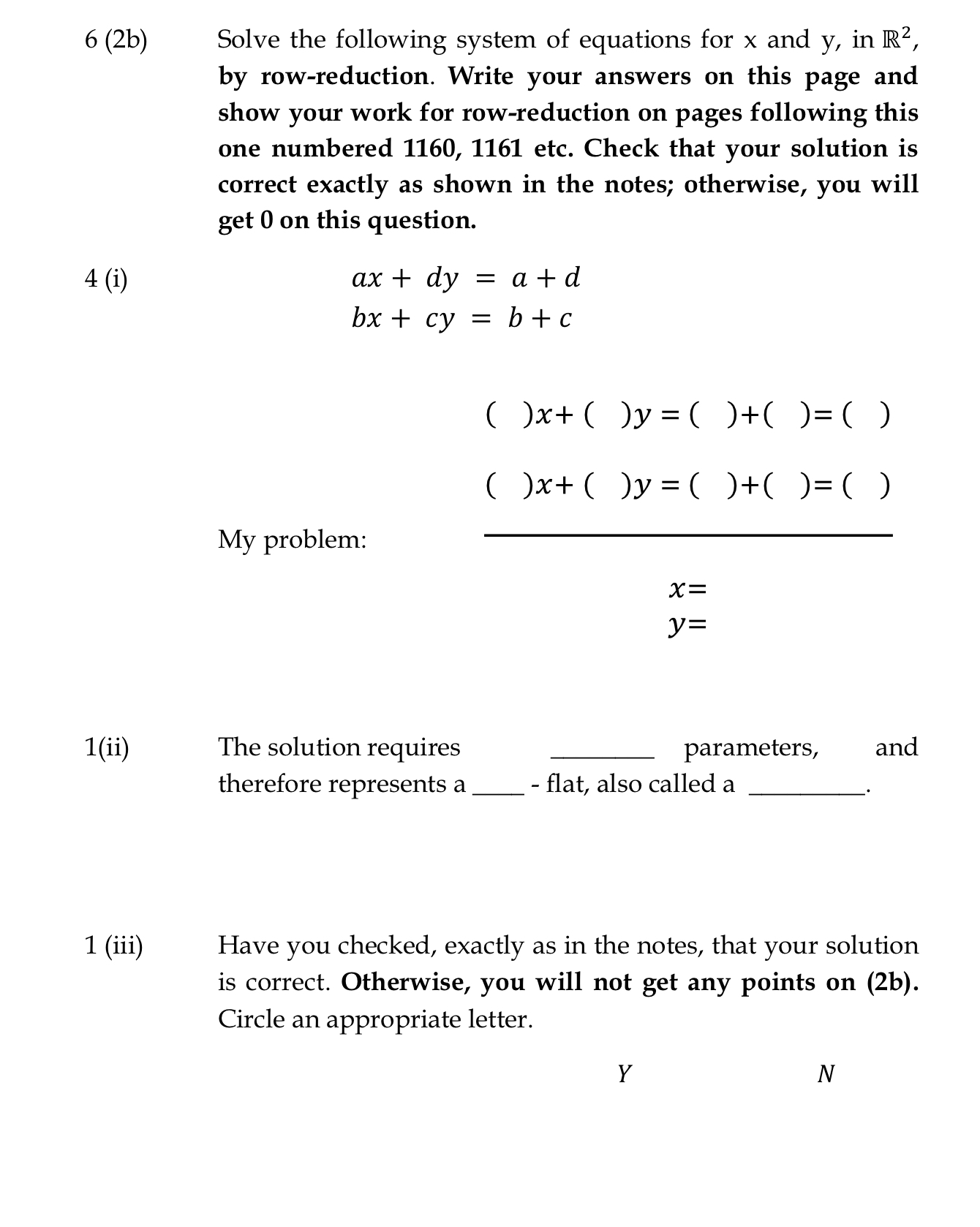Solved a - 1, b- 10, c - 3, d - 2Can you Please help me | Chegg.com