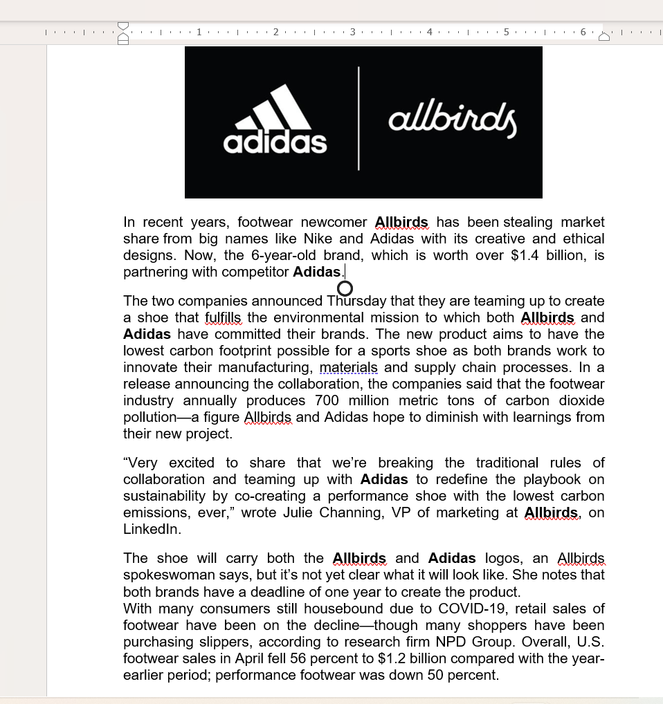 Information about outlet adidas company