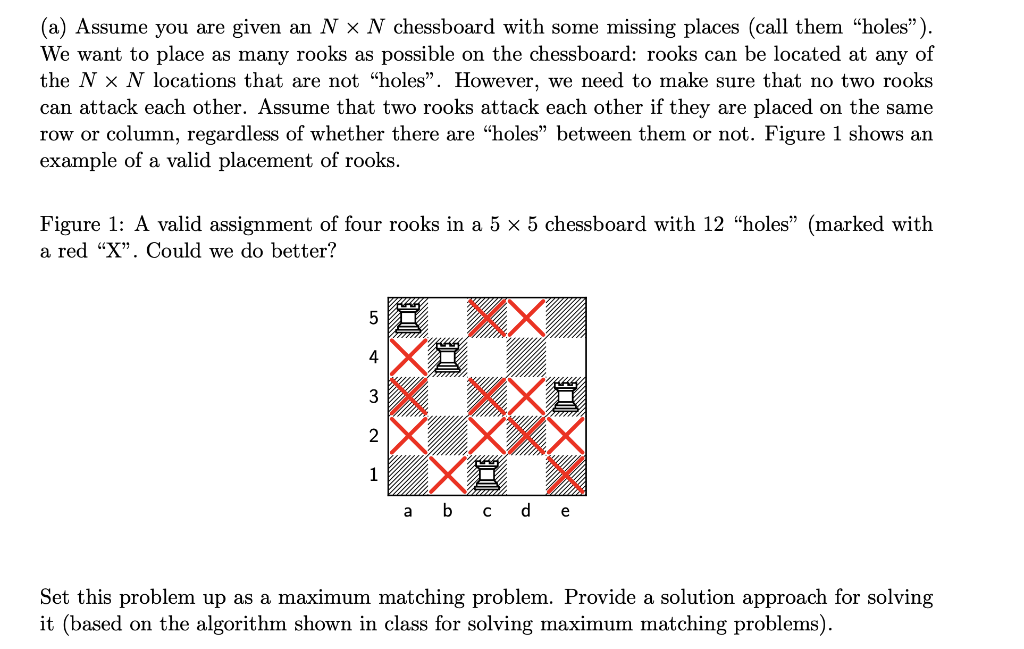 Rooks on Chessboard - Problems and Algorithms