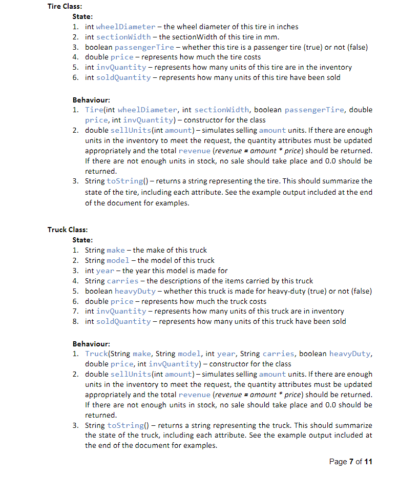 Solved you will apply the OOP principles of encapsulation, | Chegg.com