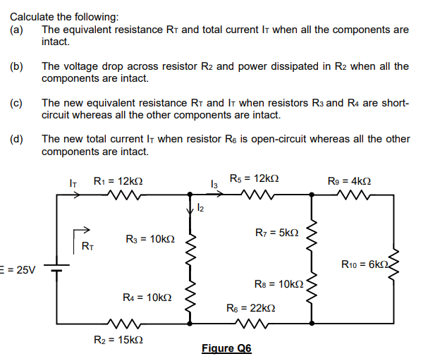 Solved Calculate the following: (a) The equivalent | Chegg.com