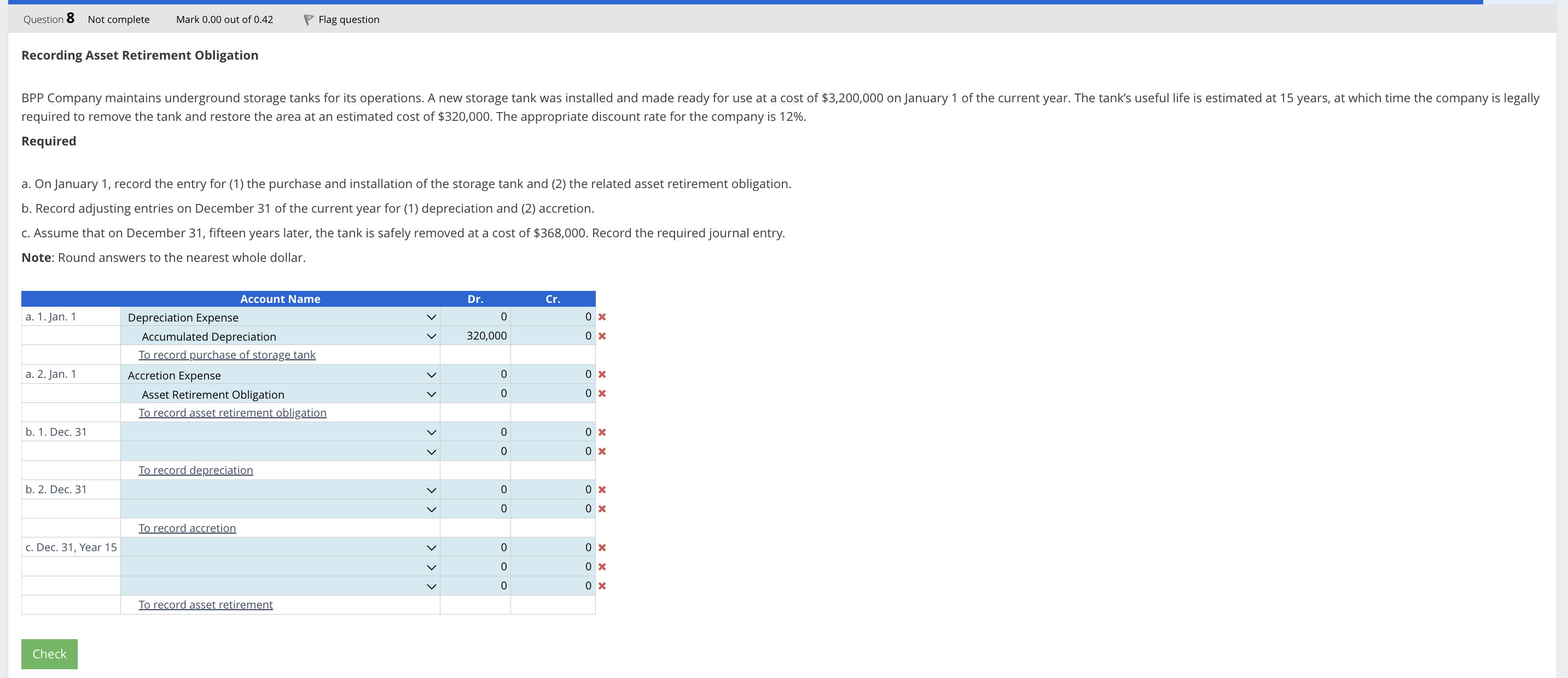 Solved Recording Asset Retirement Obligationrequired to
