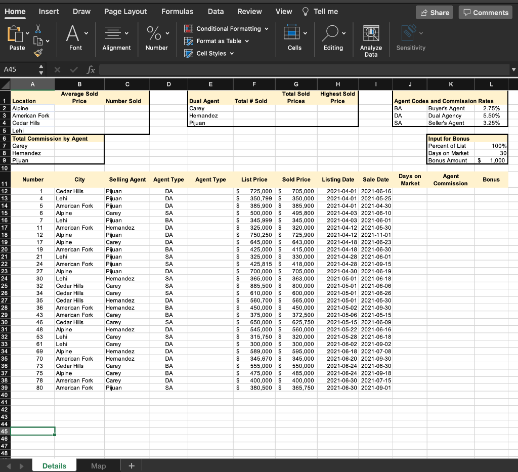 Start Excel. Download and open the file named | Chegg.com