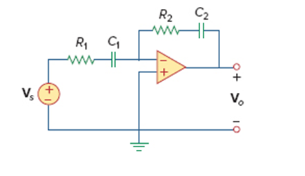 Solved Given the following circuit find the voltage gain at | Chegg.com