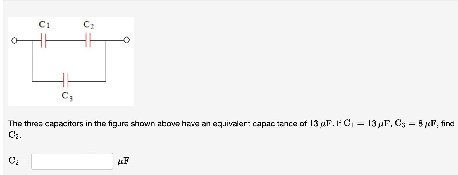 Solved C1 C2 Cz = The Three Capacitors In The Figure Shown | Chegg.com