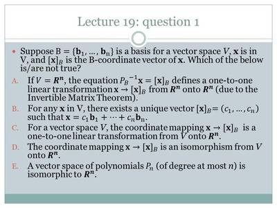 Solved Lecture 19 Question 1 Suppose B B B Chegg Com