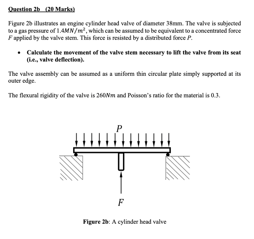 Ouestion 2b (20 Marks) Figure 2 B Illustrates An | Chegg.com