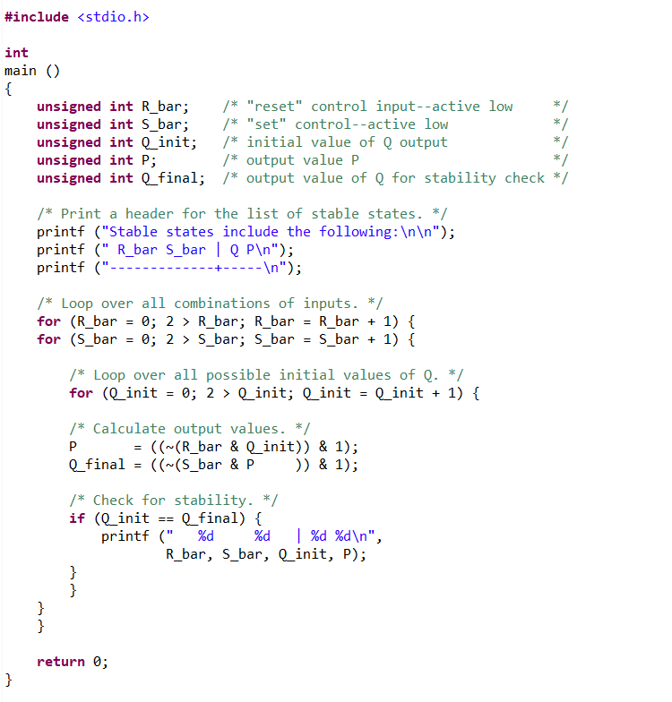 Download, compile, and execute the program latch.c. | Chegg.com