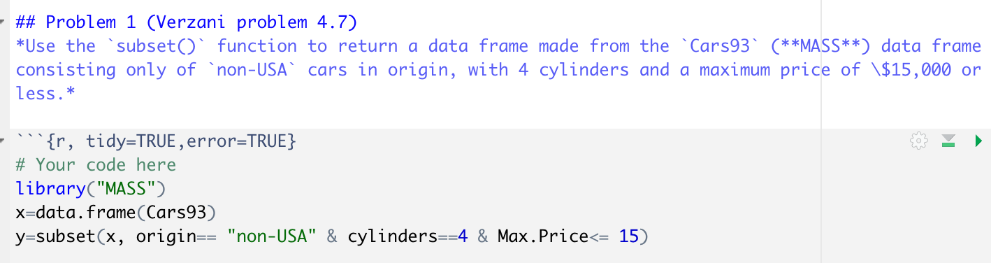 Solved \#\# Problem 1 (Verzani problem 4.7) *Use the | Chegg.com