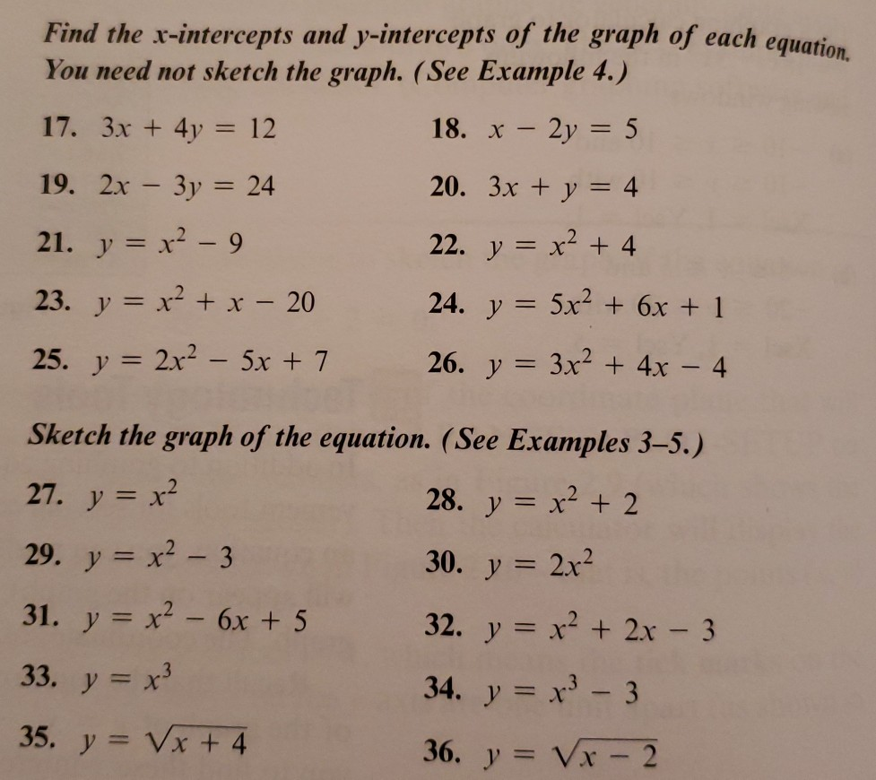 solved-find-the-x-intercepts-and-y-intercepts-of-the-graph-chegg