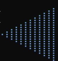 Solved write a c program to print a full star pattern using | Chegg.com