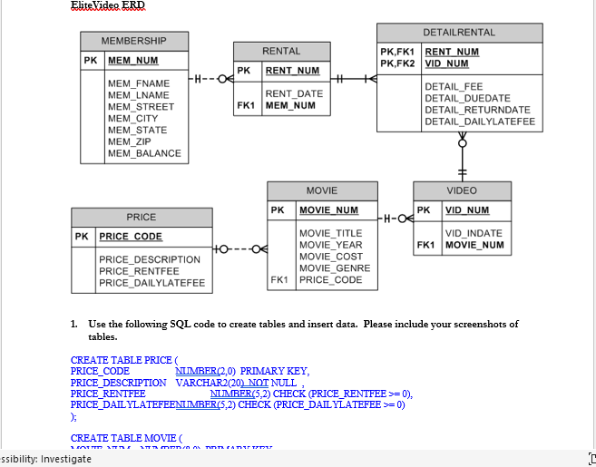 Solved The SQL code that we need to get the table is already | Chegg.com