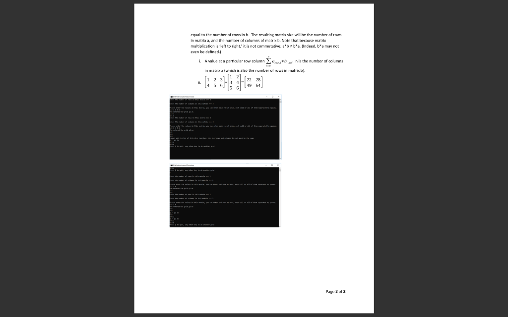 Required Create Arrays, and Vectors, iterate over | Chegg.com