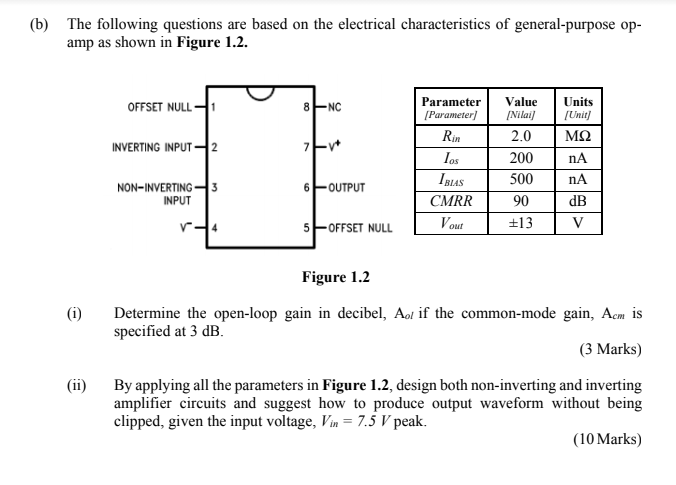 Solved (b) The Following Questions Are Based On The | Chegg.com