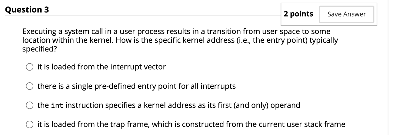 Solved Question 1 2 points Save Answer If you're setting out | Chegg.com
