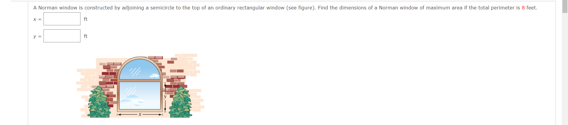 Solved x ft ft Chegg com