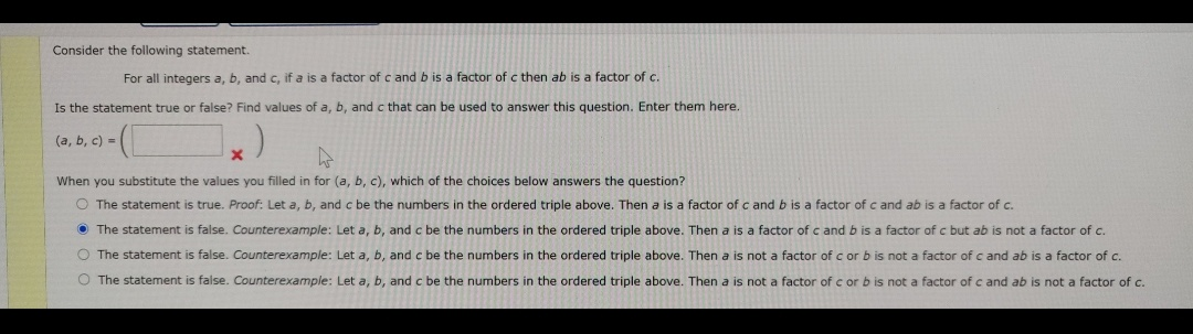 solved-consider-the-following-statement-for-all-integers-a-chegg