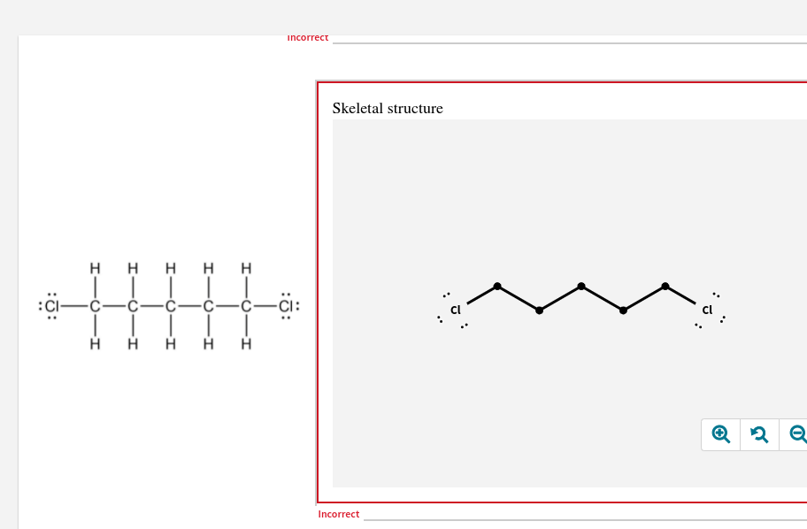 Solved Draw these Lewis structures as skeletal structures