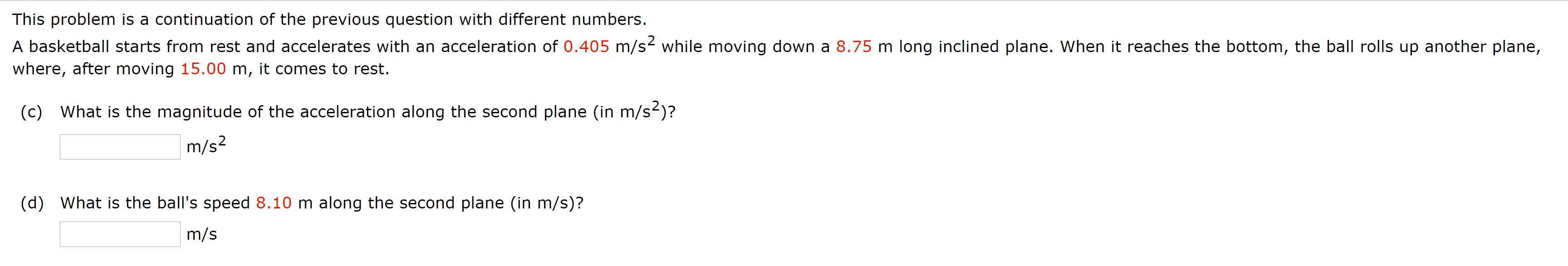 Solved This problem is a continuation of the previous | Chegg.com