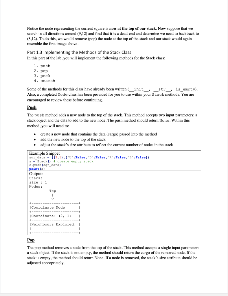 Solve the mazes iteratively(using a loop) with the | Chegg.com