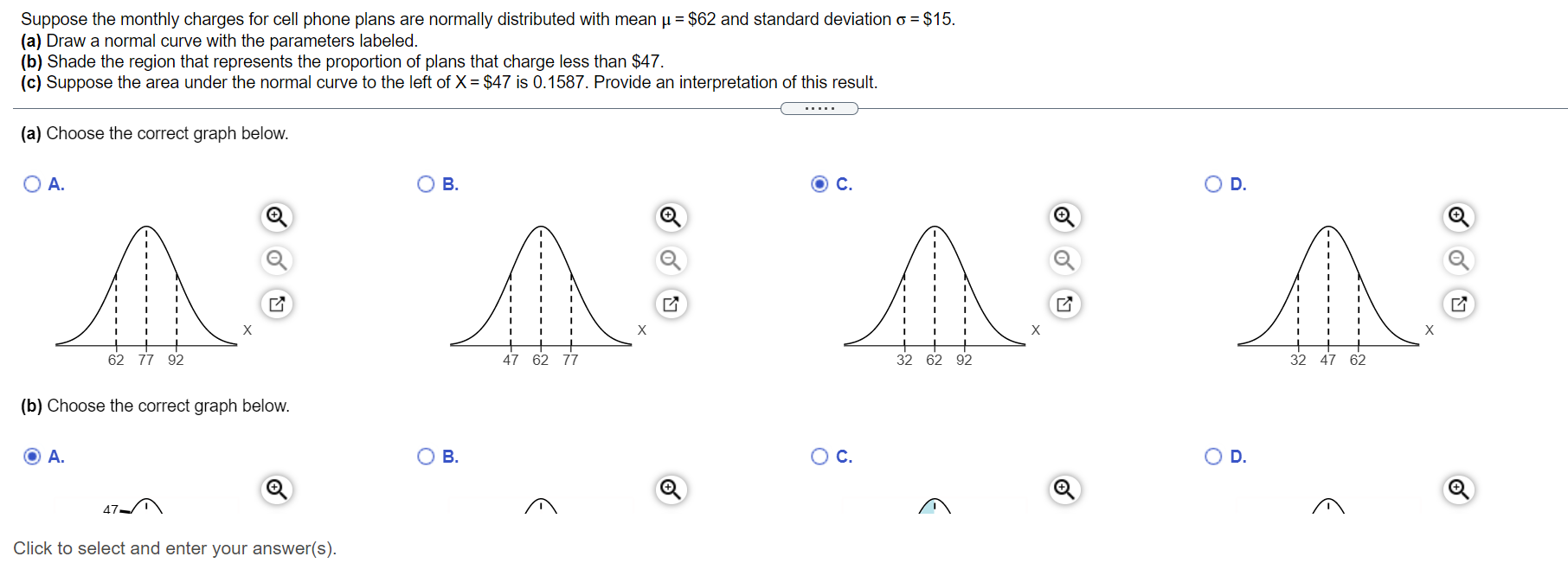 Solved Suppose the monthly charges for cell phone plans are | Chegg.com