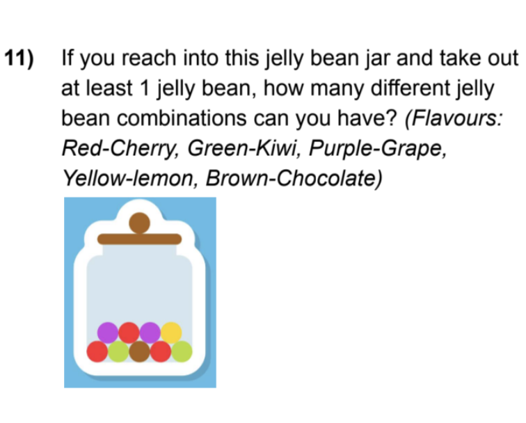 Solved If you reach into this jelly bean jar and take out at