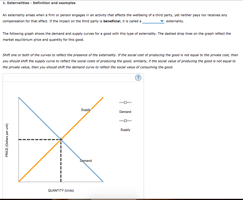 Solved 1. Externalities Definition and examples An