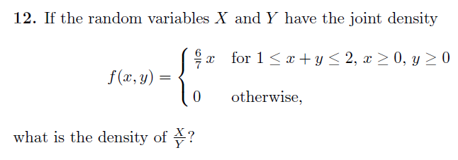 Solved Solution is g1(u) = {2u(1+u)3 if 0≤u