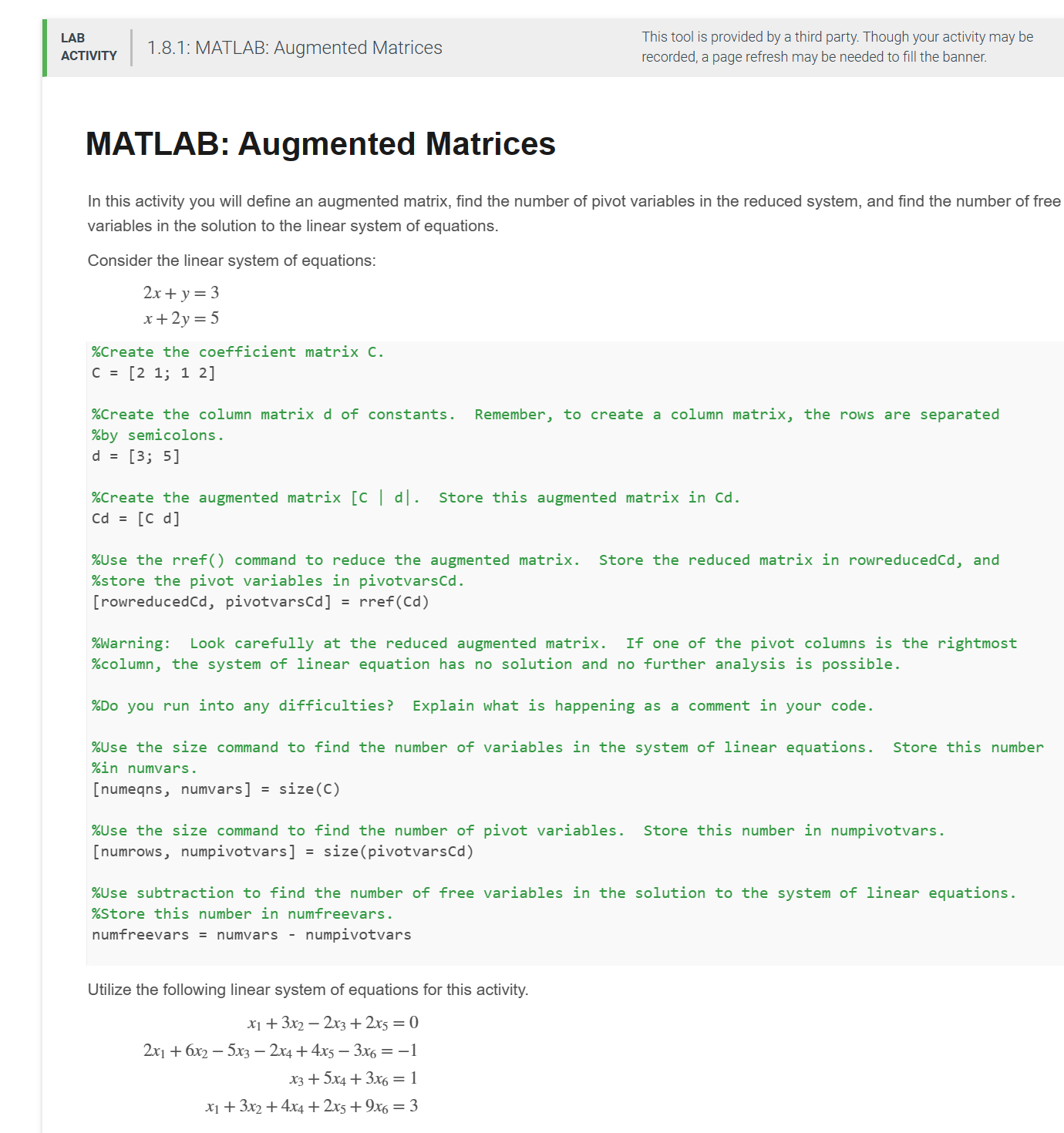 Solved Hello, I hate to admit this, but I am totally lost on | Chegg.com