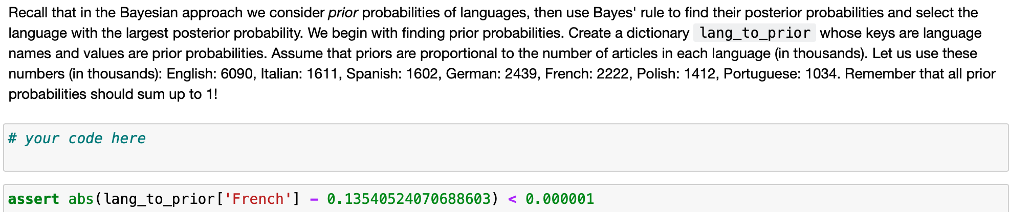 Solved you will develop your own classification algorithm | Chegg.com