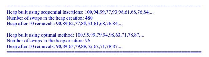 Solved In this project, you are going to build a max-heap | Chegg.com