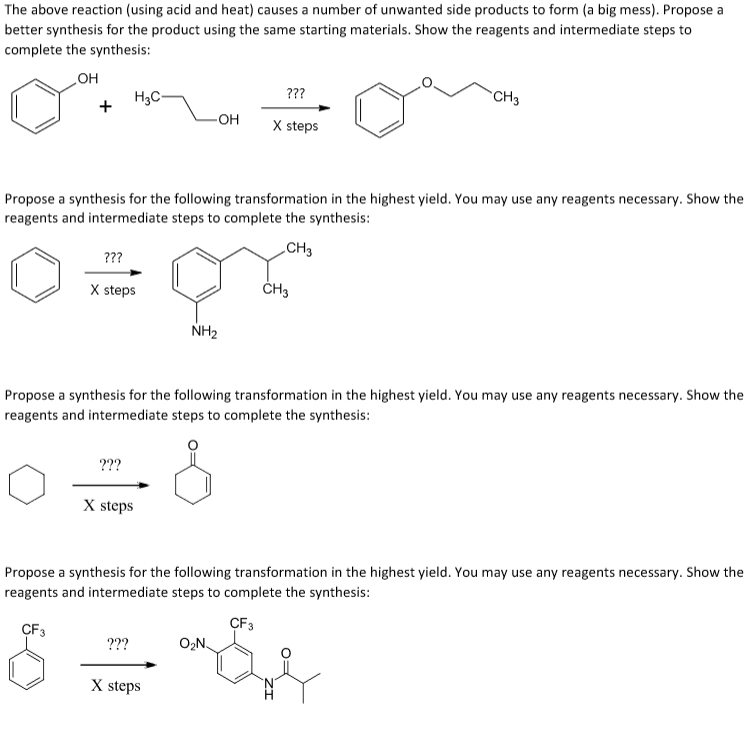 Solved Consider the following reaction: OH Н4С H,SO CH3 + ОН | Chegg.com