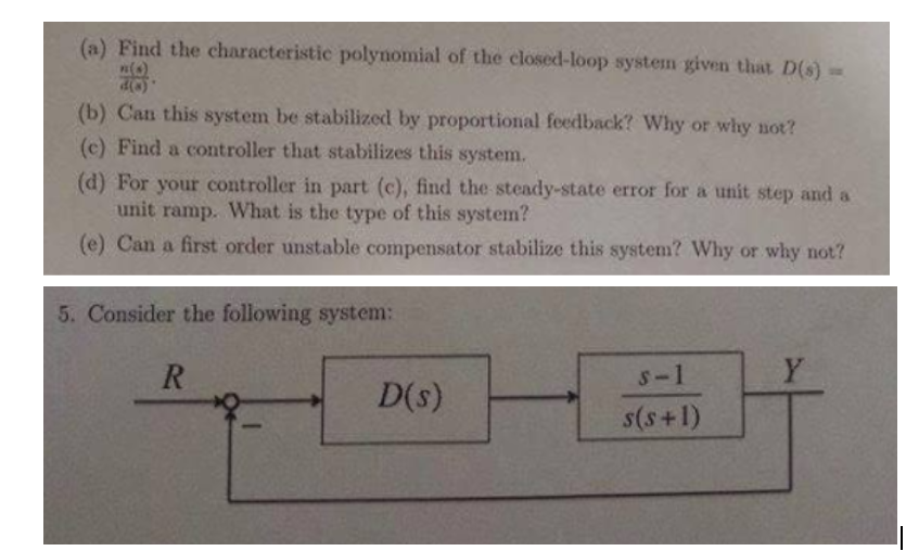 Solved (a) Find the characteristic polynomial of the