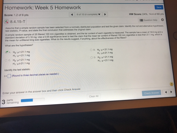 Statistics and probability Archive | February 19 2018 | Chegg.com