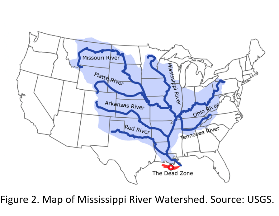 mississippi river map