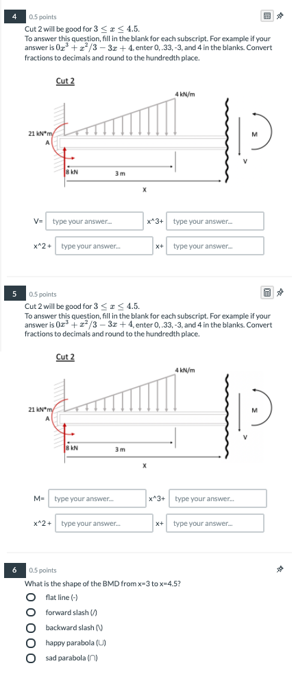 Solved 1 Internal Forces Use the diagram below to solve | Chegg.com