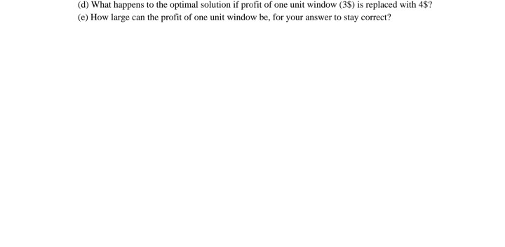Solved (4) Solve the following LP problems using graphical | Chegg.com