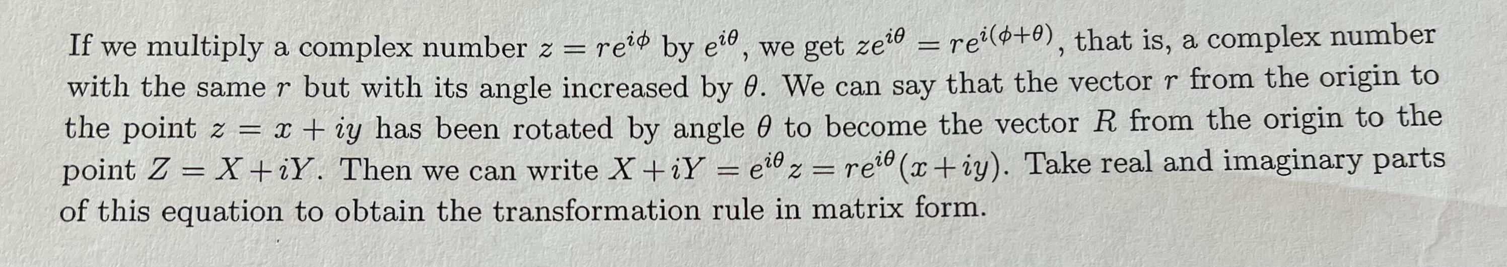 what is the magnitude of complex number z e i theta