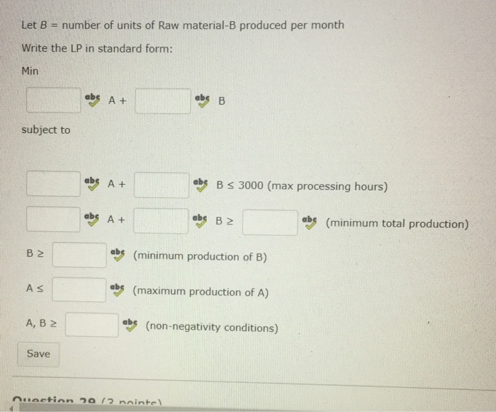 Solved Sunseel Industries produces two types of raw