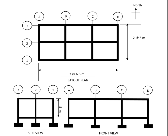 Solved Figure Q1 shows a single-storey military building | Chegg.com