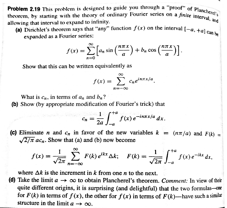 Solved Problem 2.19 This Problem Is Designed To Guide You | Chegg.com