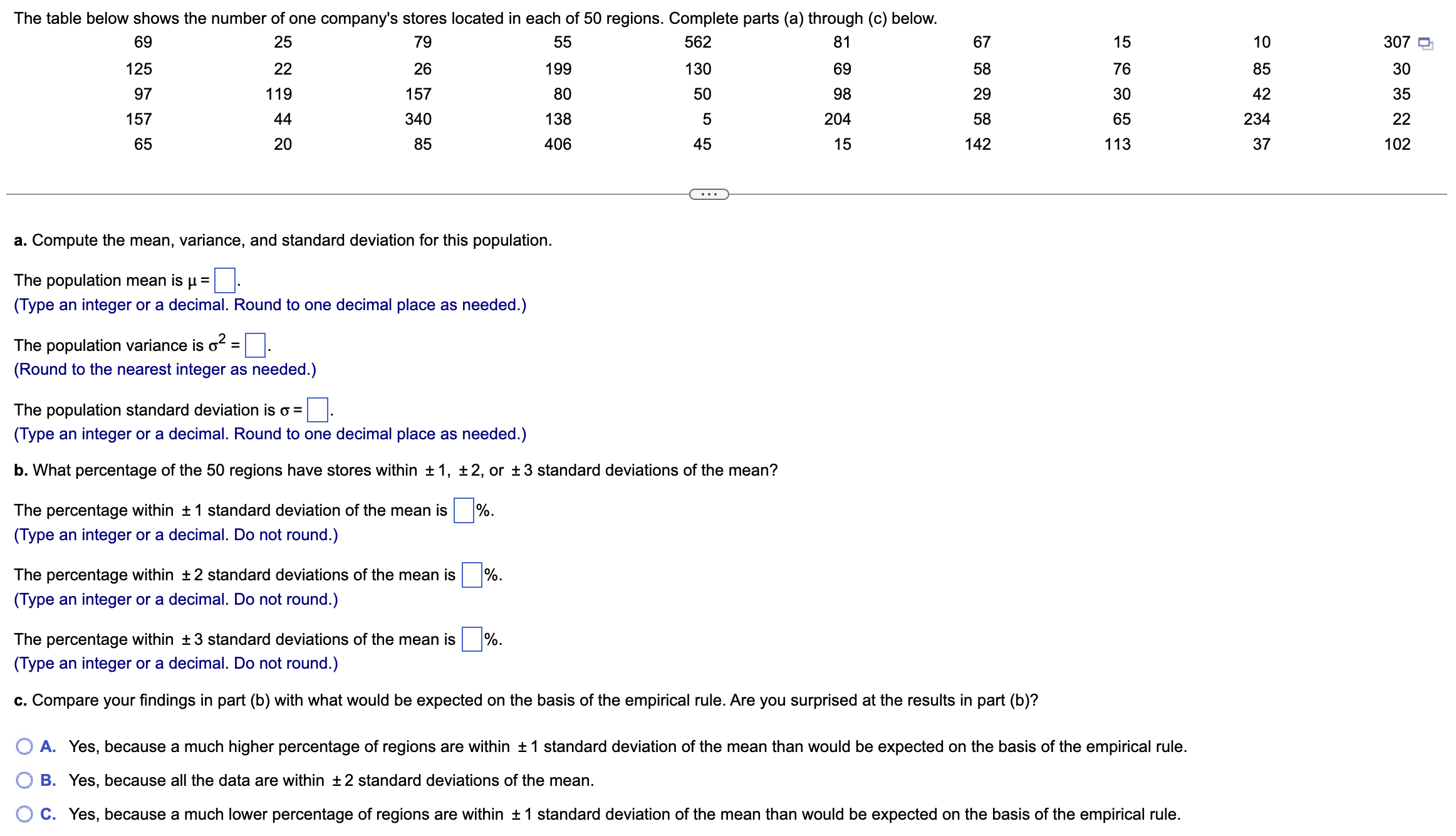 Solved The Table Below Shows The Number Of One Company's 