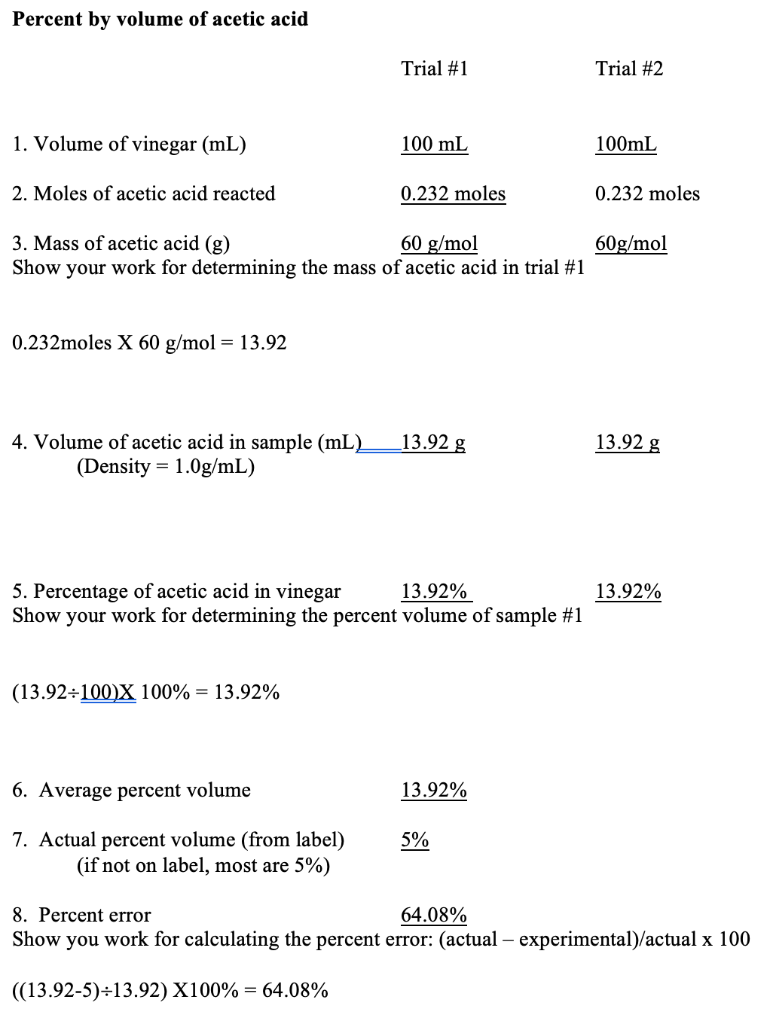 Solved Density of Baking Soda 1. Volume of sample (mL) 17.5 | Chegg.com