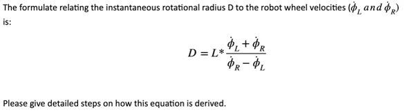 Solved The formulate relating the instantaneous rotational | Chegg.com
