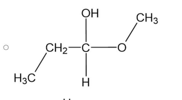 Solved What is the correct structure of the hemiacetal | Chegg.com