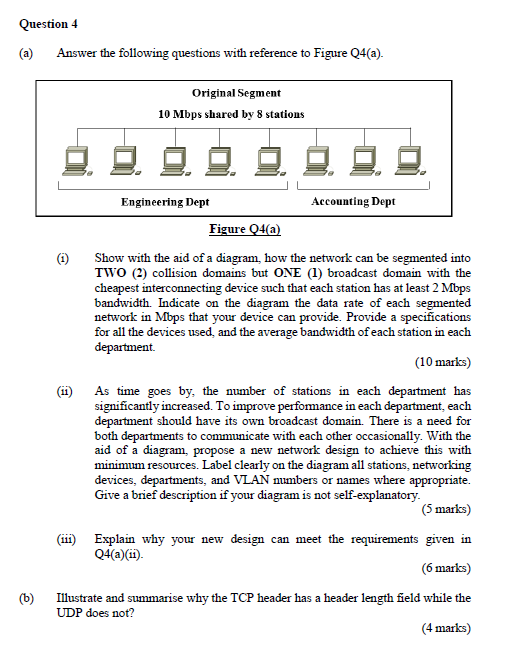 Solved (a) Answer the following questions with reference to | Chegg.com