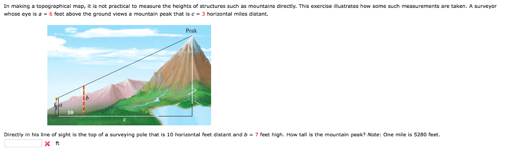 Solved In Making A Topographical Map, It Is Not Practical To | Chegg.com