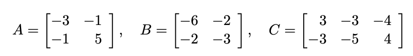 Solved 6. Create a big matrix with submatrices: The | Chegg.com