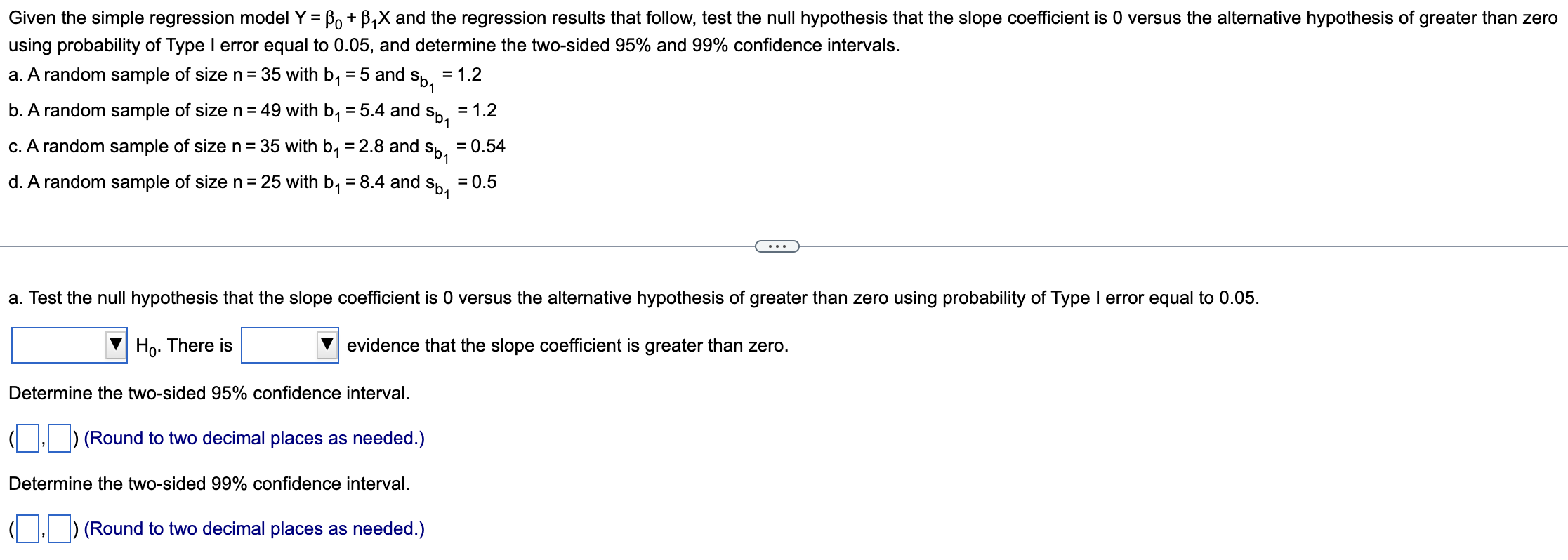 Solved Given the simple regression model Y=β0+β1X and the | Chegg.com