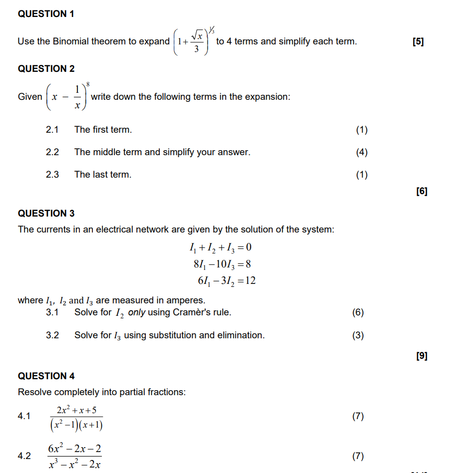 Solved Use The Binomial Theorem To Expand (1+3x)1/3 To 4 | Chegg.com